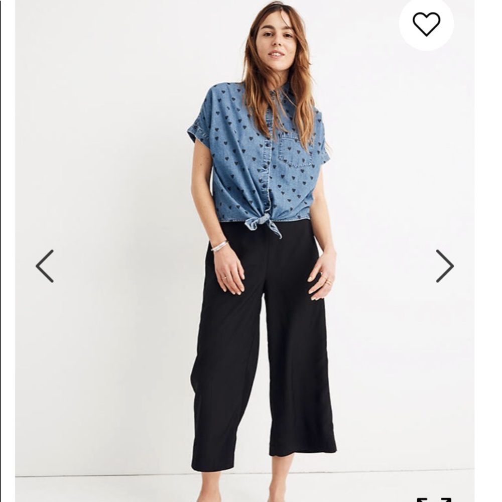 Madewell Huston black pull on